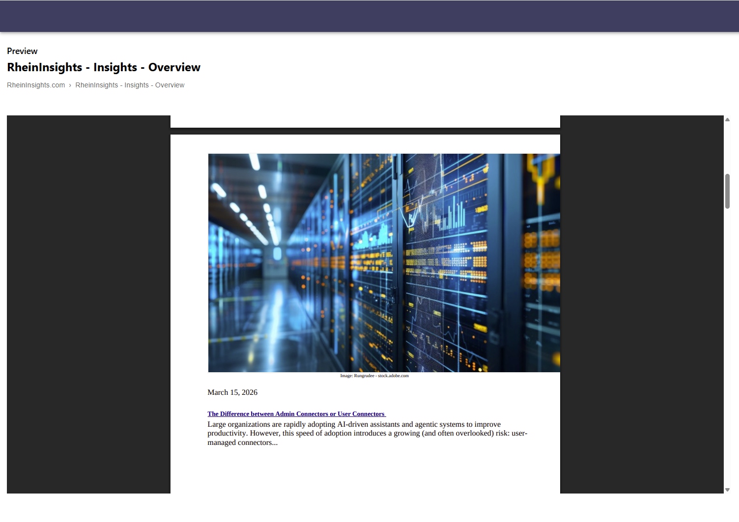 Teaser image for article May 2026 RheinInsights Retrieval Suite Release